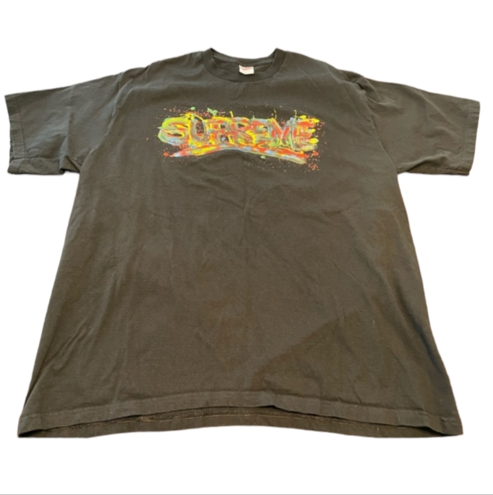 XL Supreme Paint Logo Tee. 100% Authentic.